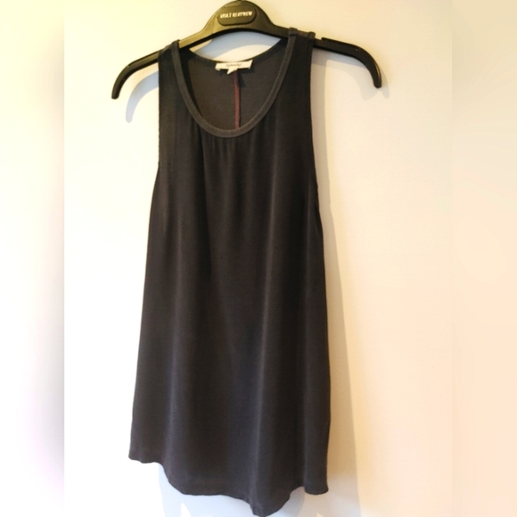 Splendid Charcoal Modal Set: Foldover Maxi Skirt and Tank Size Small - Picture 6 of 12